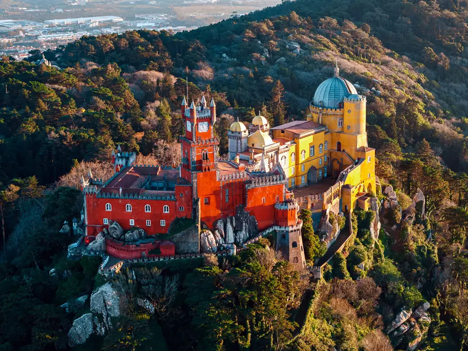 Pena Palace in Sintra, a symbol of Portuguese heritage supported by cultural-donation projects