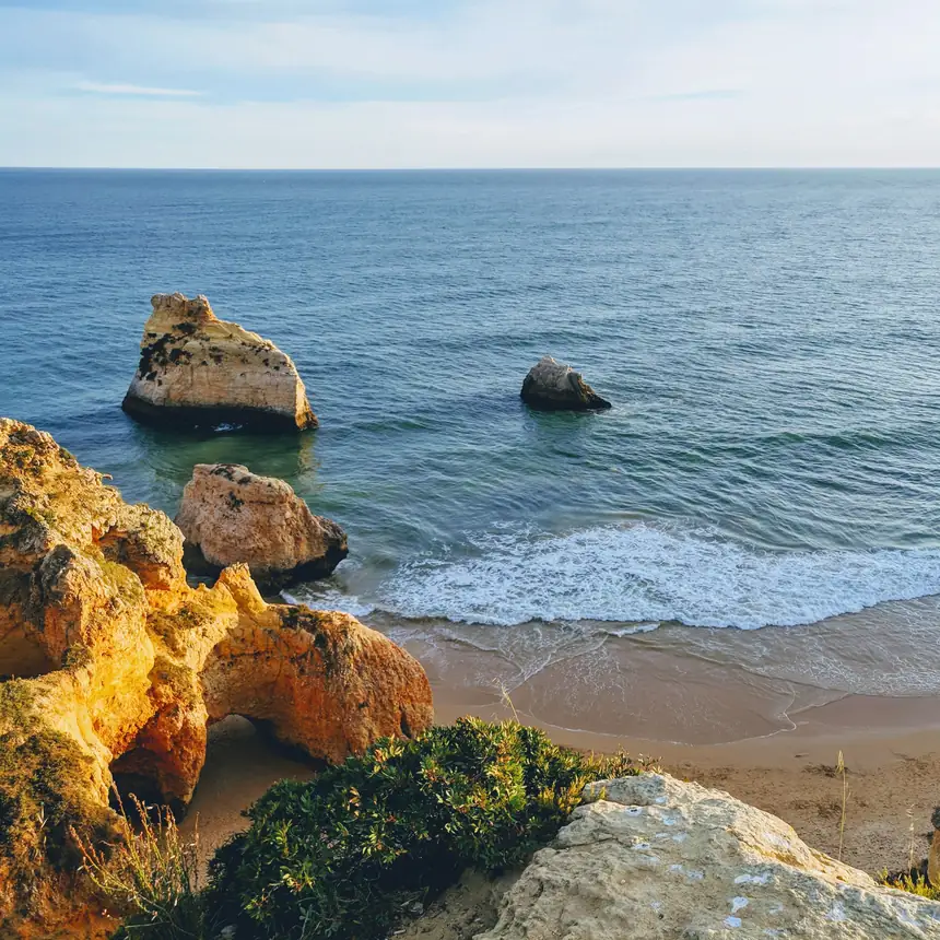 The Algarve coast, the lifestyle behind a Portugal Golden Visa
